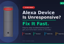 Alexa Device Is Unresponsive? Here's How to Fix It Fast (2026)