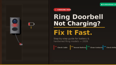 Ring Doorbell Not Charging? Here's How to Fix It Fast (2026)