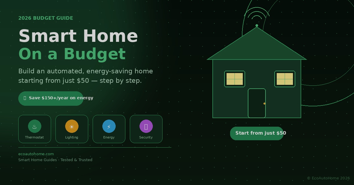The Ultimate Smart Home Setup Guide on a Budget (2026)