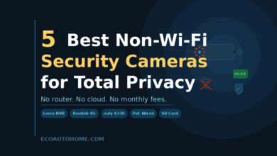 5 Best Non-Wi-Fi Security Cameras for Total Privacy