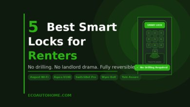 Best Smart Locks for Renters (Over-Door Installation)