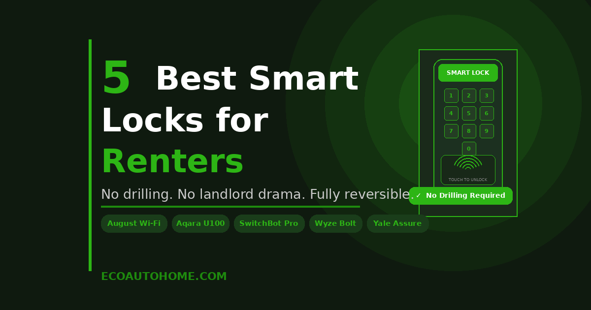 Best Smart Locks for Renters (Over-Door Installation)