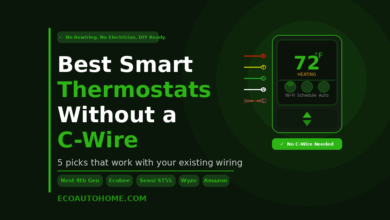 Best Smart Thermostats That Do Not Need a C-Wire