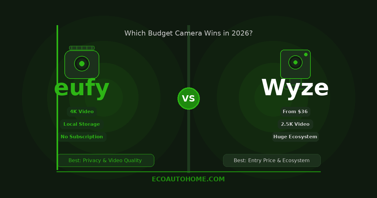 Eufy vs Wyze: Which Camera is Best in 2026?