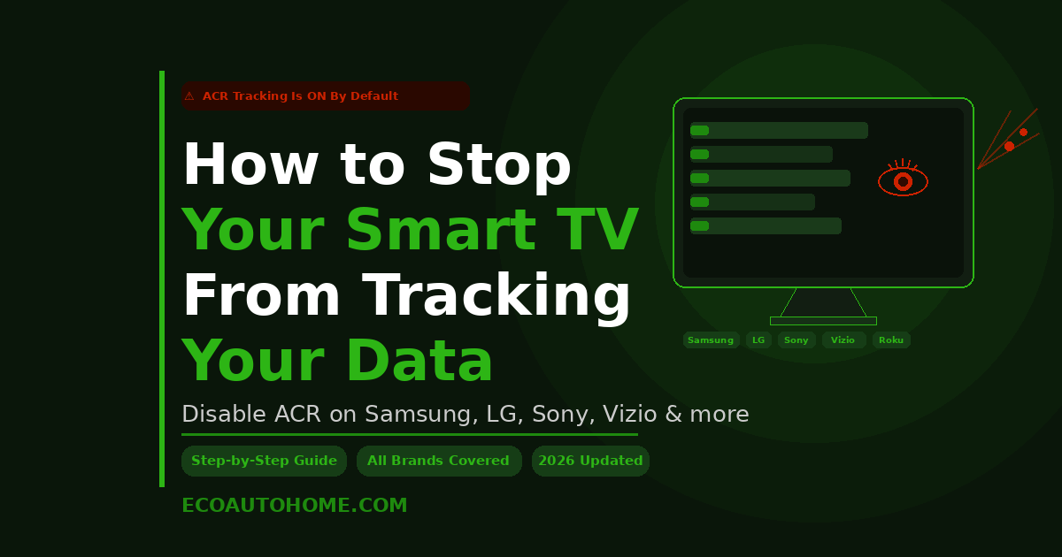 How to Stop Your Smart TV From Tracking Your Data