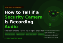 How to Tell if a Security Camera is Recording Audio