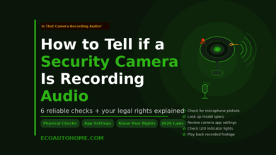 How to Tell if a Security Camera is Recording Audio