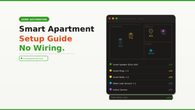 smart apartment setup